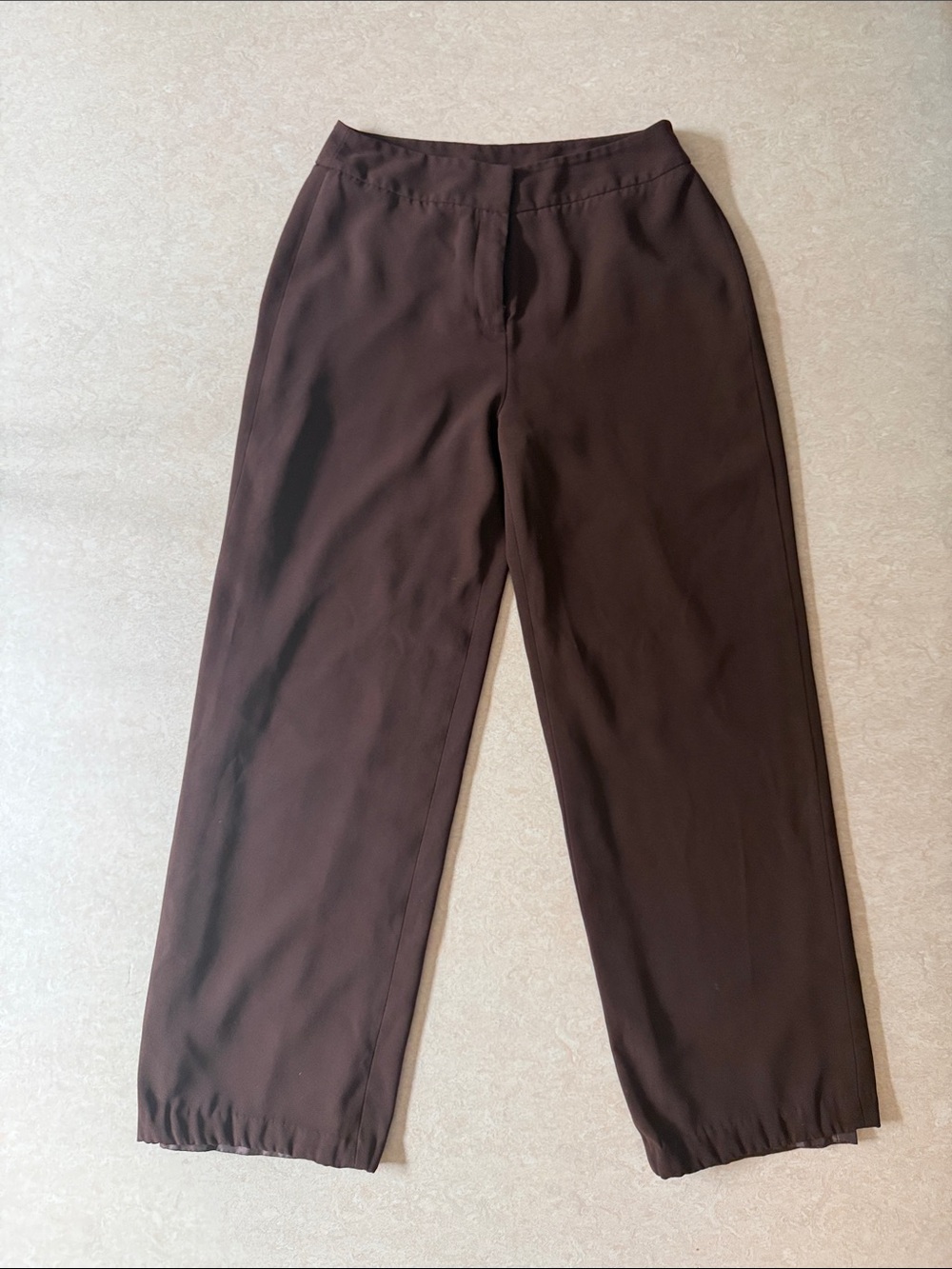 George Women’s Chocolate Brown Wide Leg Trousers